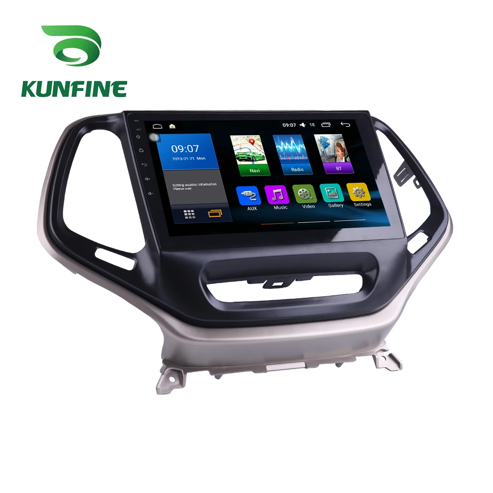 Автомобильный стерео для Jeep Cherokee2015 2019Octa Core 1024*600 Android 10 0 автомобильный DVD GPS