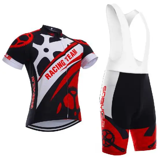 Красный sobycle Blue wheel bike Jersey 9D гелевые шорты для велоспорта форма Ropa Ciclismo gear быстросохнущая bi Велоспорт Maillots Culotte - Цвет: Красный