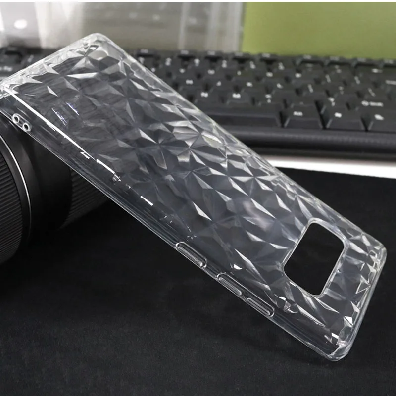 Тонкий мягкий чехол из ТПУ с 3D алмазным узором для Samsung S10 S10e S9 S8 Plus A5 A3 2017 A9 A7 2018 A750 A6