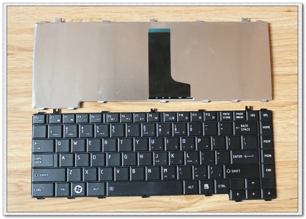 Черная Клавиатура США для Toshiba Satellite L645 L645D L730 L730D L735 L735D L740 L740D L745 L745D высокое