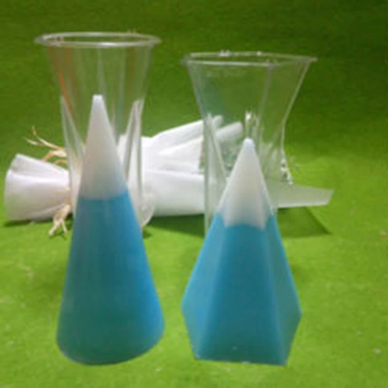 Форма для свечей ручной работы сделай сам конусная прозрачная пластиковая