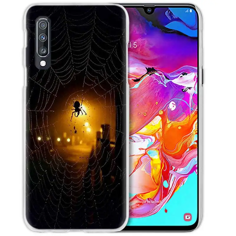 06 Ядовитый паук чехол для samsung Galaxy A50 A70 A80 A20e A60 A40 A30 A20 A10 A8 A6 плюс A9 A7 жесткий чехол для телефона из поликарбоната с Coque - Цвет: 06