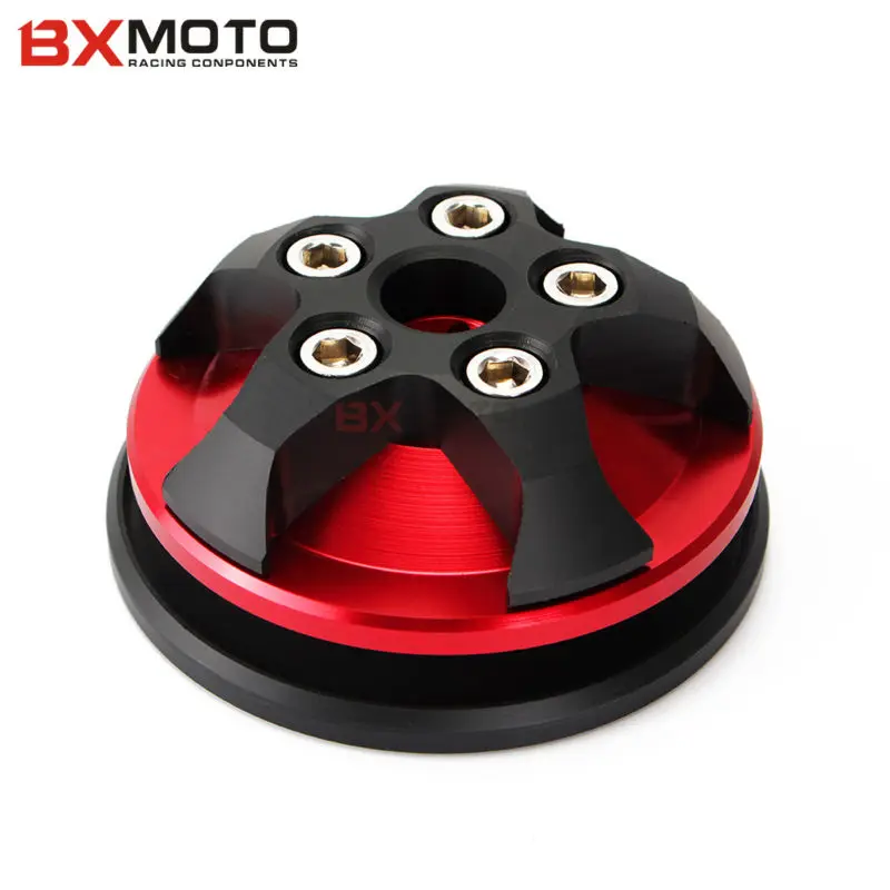 Мотоцикл аксессуары Красный алюминий спереди бачок Обложка для Yamaha YZF R25 R3 MT03 MT25