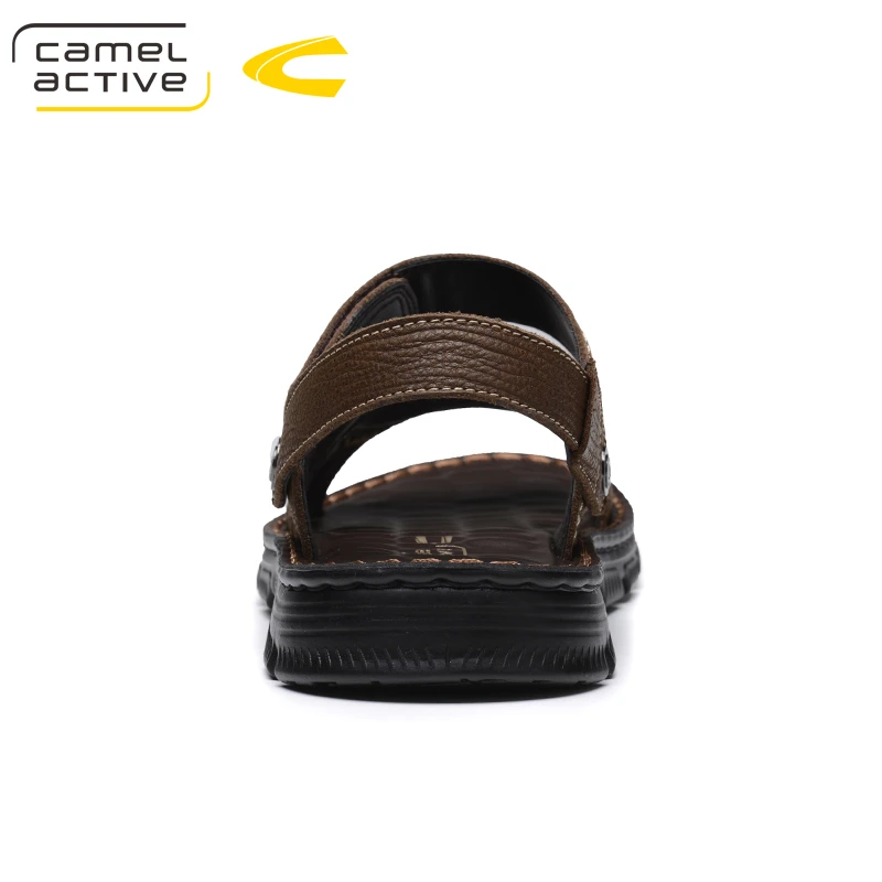 Мужские летние сандалии Camel Active натуральная кожа дышащие удобная уличная пляжная