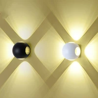 led wall lamp wall lights up down ball shaped wall light for bedroomcorridorliving roomstudy stair wallfoyer