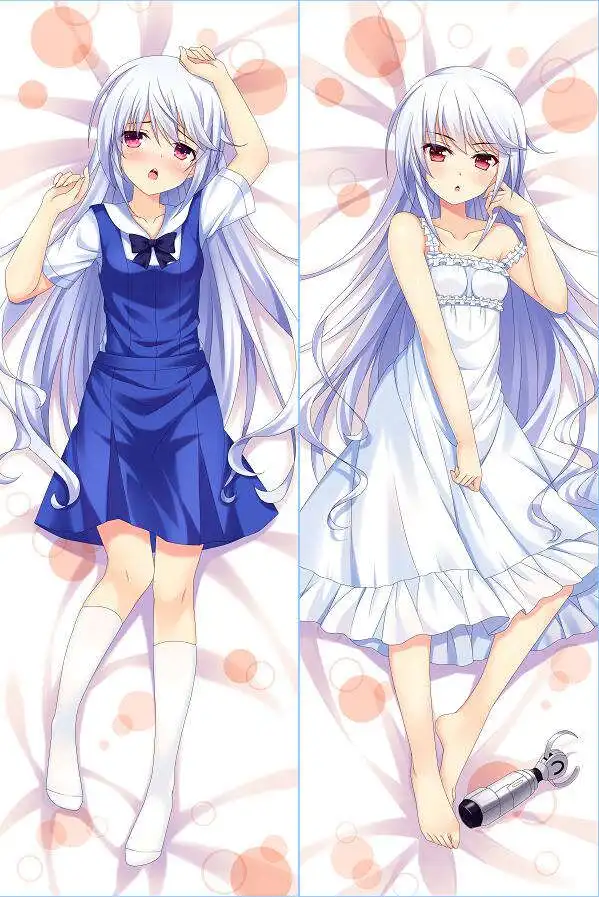 Grisaia no kajitsu аниме персонажи suou amane& matsushima michiru наволочки для подушек kazami kazuki& harudera yuria - Цвет: 3