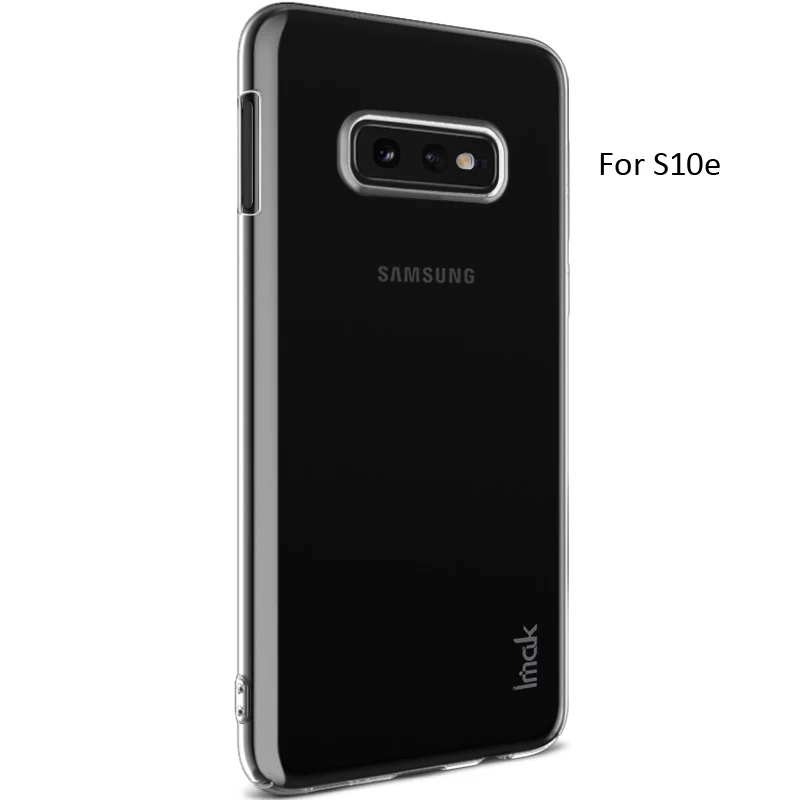 Imak Air кристально прозрачный чехол для samsung Galaxy S10 Plus S10e Жесткий пластиковый Чехол