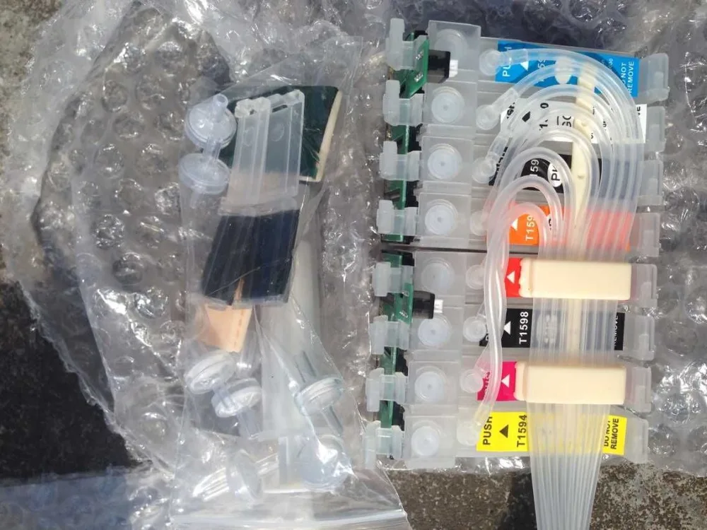 Система непрерывной подачи чернил для EPSON R2000 Photo CISS CIS пустые детали принтера |