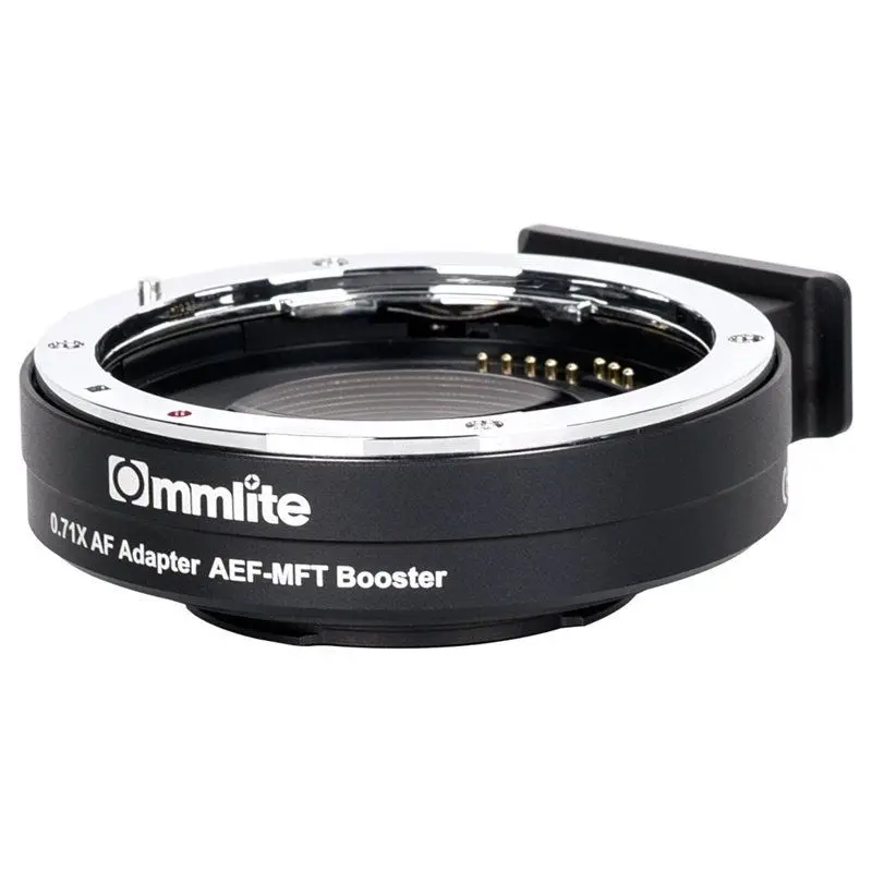 Адаптер для объектива Commlite адаптер EF/CM-AEF-MFT M4/3 камеры Panasonic GH3 GH4 GH5 GX7 GF5 GF6 GM Olympus PL5 PL6