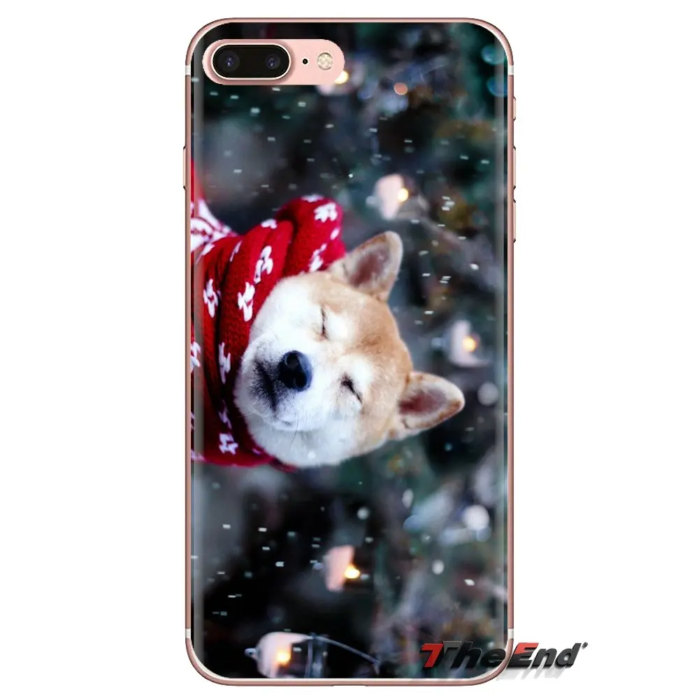 Для Samsung Galaxy S3 S4 S5 Mini S6 S7 Edge S8 S9 S10 Plus Note 3 4 5 8 9 желтый Doge Сиба ину Inu Alaskan Корея