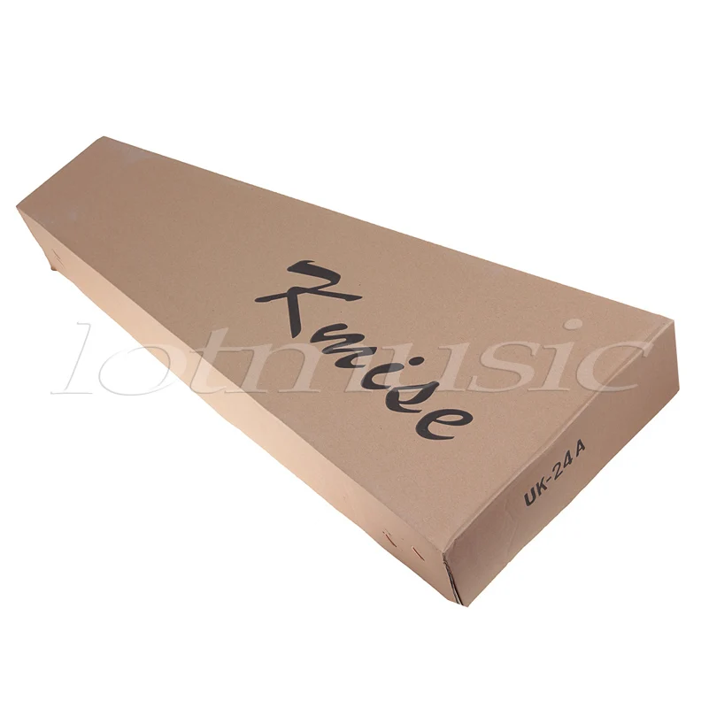 Kmise solid spruce top concert Гавайские гитары укулеле 24 дюйма + сумка и JOYO гитарный тюнер|bag