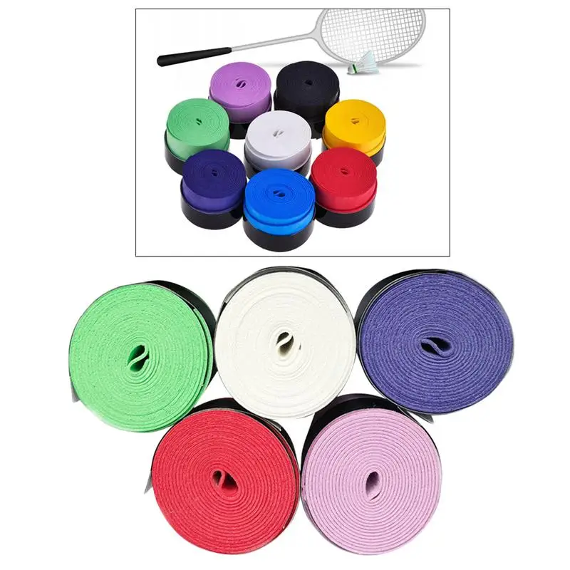 5 шт овергрип антипригарные Sweatbands для велосипеда тенниса бадминтона
