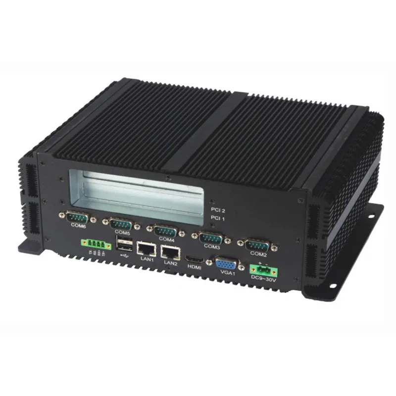 

Embedded Industrial PC intel P8600 processor 2*LAN & RS485 Rugged computer 64GB SSD Fanless Mini PC