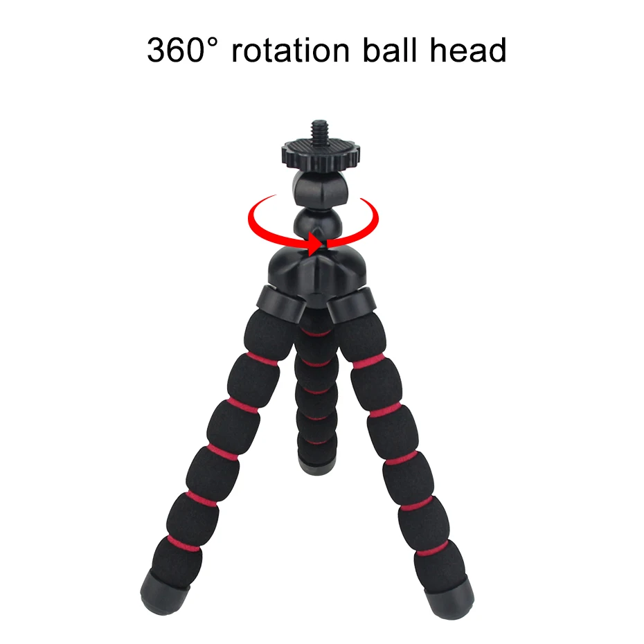 Портативный Гибкий штатив-тренога для камеры Gorillapod Mini Monopod для Nikon sony Canon d5200 DSLR Gopro HERO 4K camera