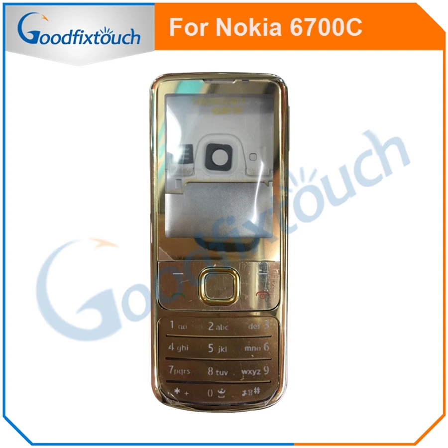 Для Nokia 6700 Classic 6700C мобильный телефон задняя крышка полный корпус аккумулятор