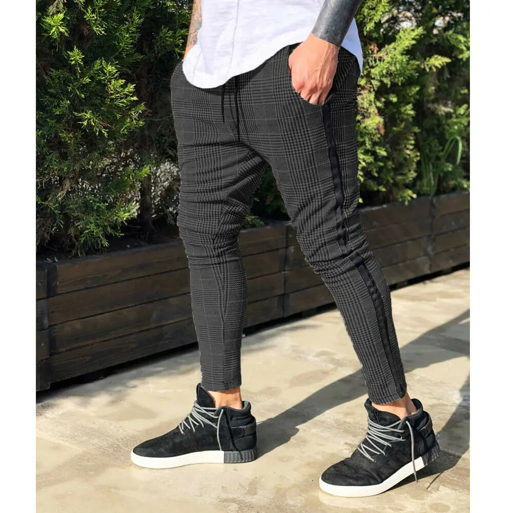 

2019 t Fashion Mens Sport Pants Casual Trouser Tracksuit Gym Fitness Workout Joggers Sweatpants