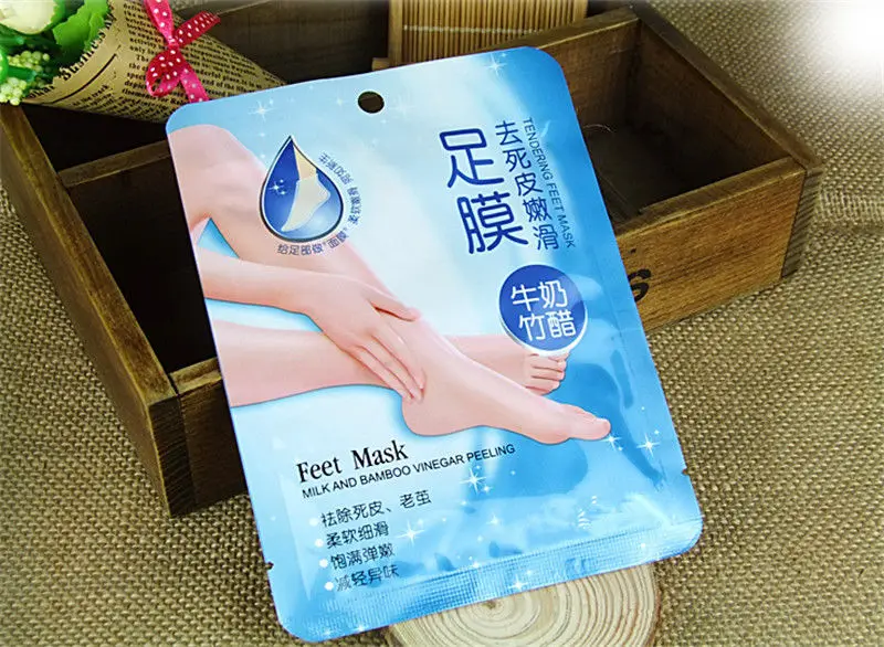 YANQINA 1Pcs Baby Foot Peeling Renewal Exfoliate Mask Remove Dead Skin Cuticles |