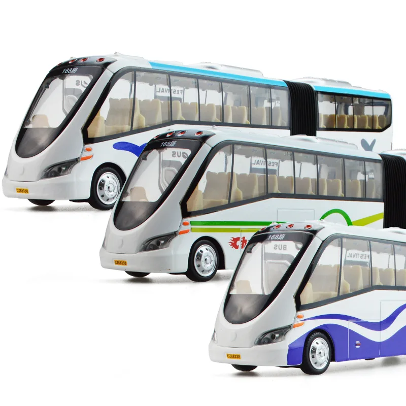 

Alloy bus model 1:43 alloy high simulation children's educational toys with pull back car, free shipping