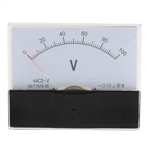 1 шт. 44C2 DC 0-5 в 10 в 20 в 30 в 50 в 100 в 250 в 500 В Аналоговая Панель вольтметр измеритель напряжения класс 1,5