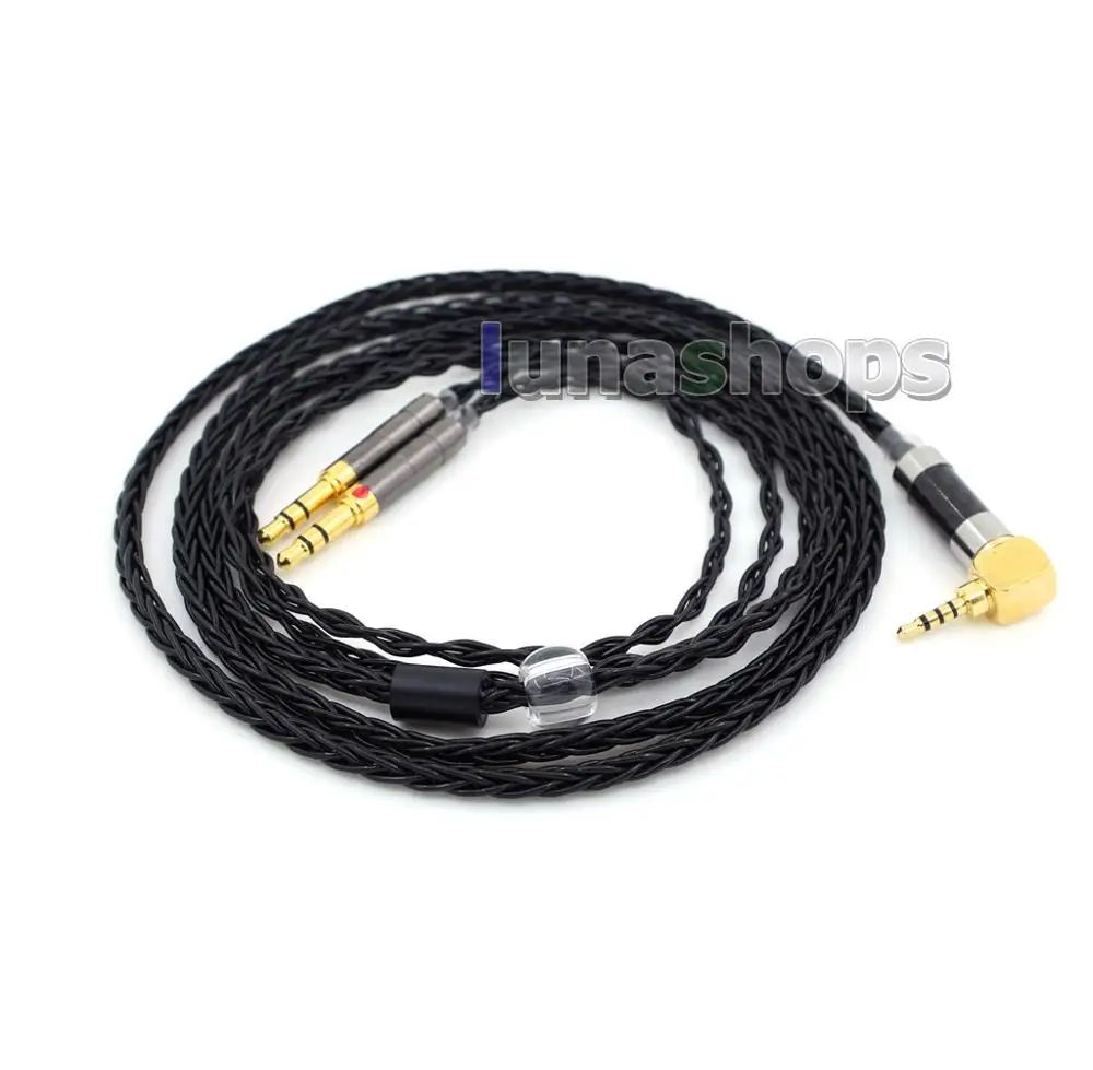 LN006426 8 сердечника кабеля наушников для Denon AH-D600 D7100 Hifiman Sundara Ананда HE1000se HE6se he400