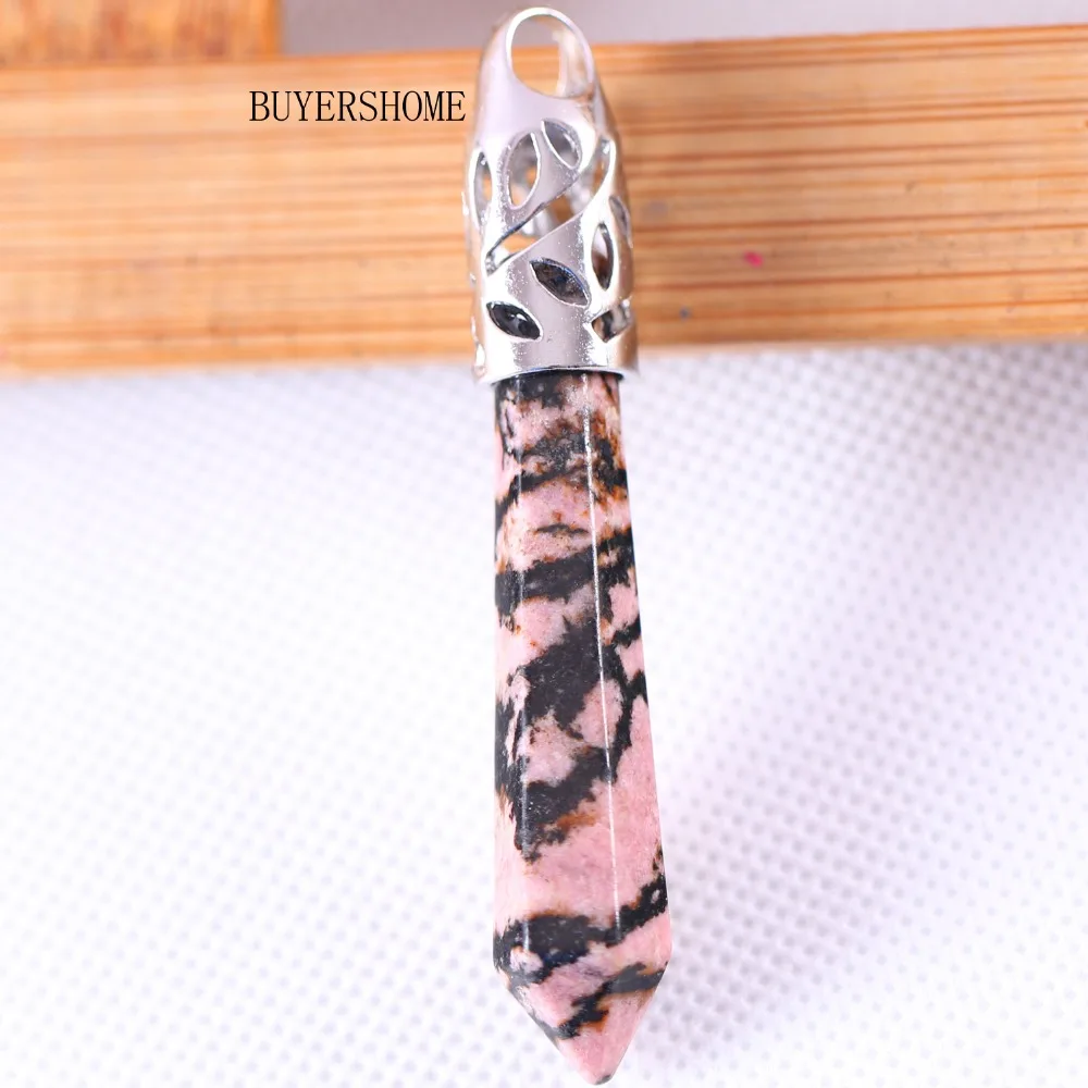 Бесплатная доставка ювелирное изделие шестиугольная колонна 10x60 мм бусины из