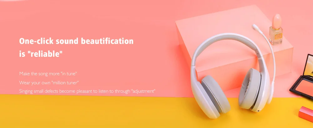 Xiaomi mi Проводные/беспроводные Bluetooth наушники караоке версия Высокая чувствительность mi C игровая гарнитура HD аудио 6 различных режимов звука