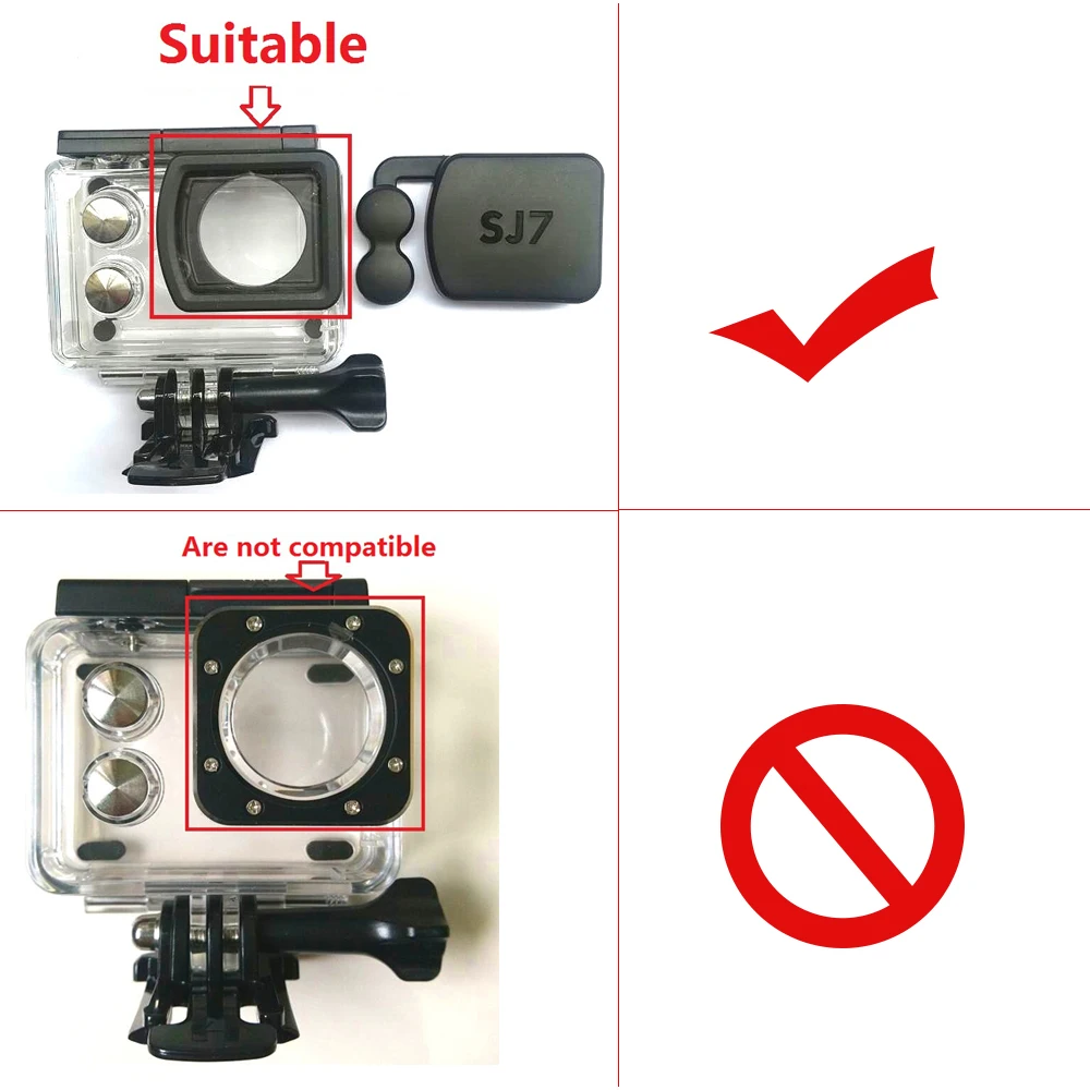Для SJCAM sj7 крышка объектива для Star против царапин объектив UV фильтр аксессуары
