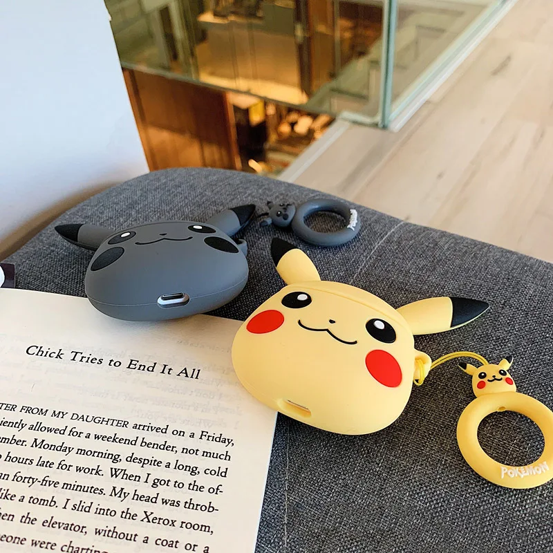 Забавный мультяшный чехол для Apple Airpods защитный милый Bluetooth наушников Модный