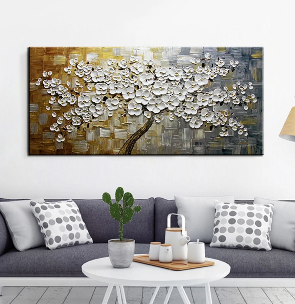 МУЯ абстрактная картина маслом на холсте ручной работы палитра нож живопись