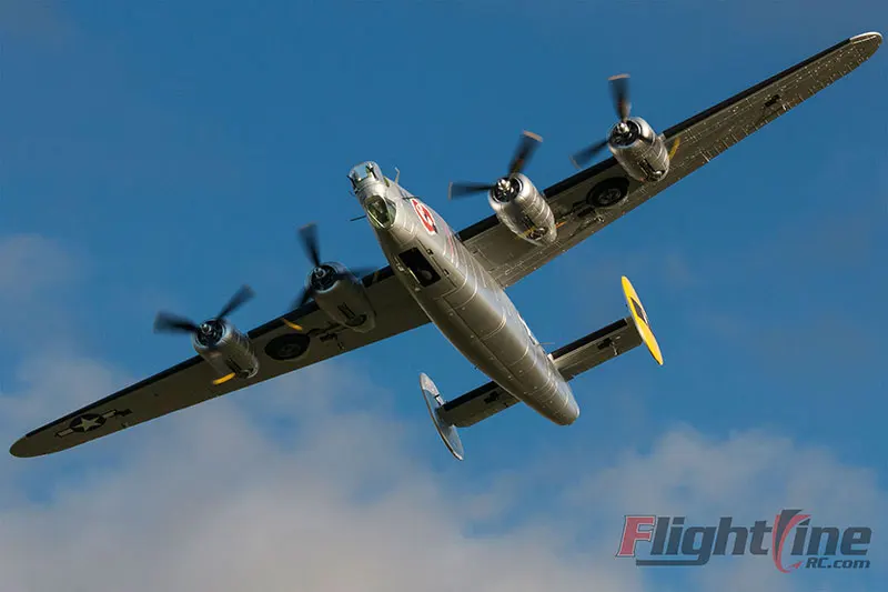Радиоуправляемый самолет модель свободного хода Flightline 2000 мм размах крыльев B24 B-24 Liberator PNP