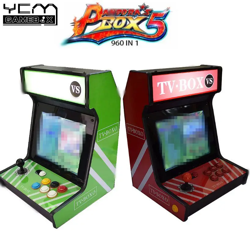 2шт 12 дюймов lcd Bartop Pandora's Box 9 1500 игры аркадная машина Нулевая задержка 4: 3