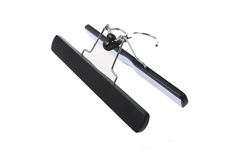 10-дюймовая черная деревянная вешалка для наращивания волос натуральных | Дом и