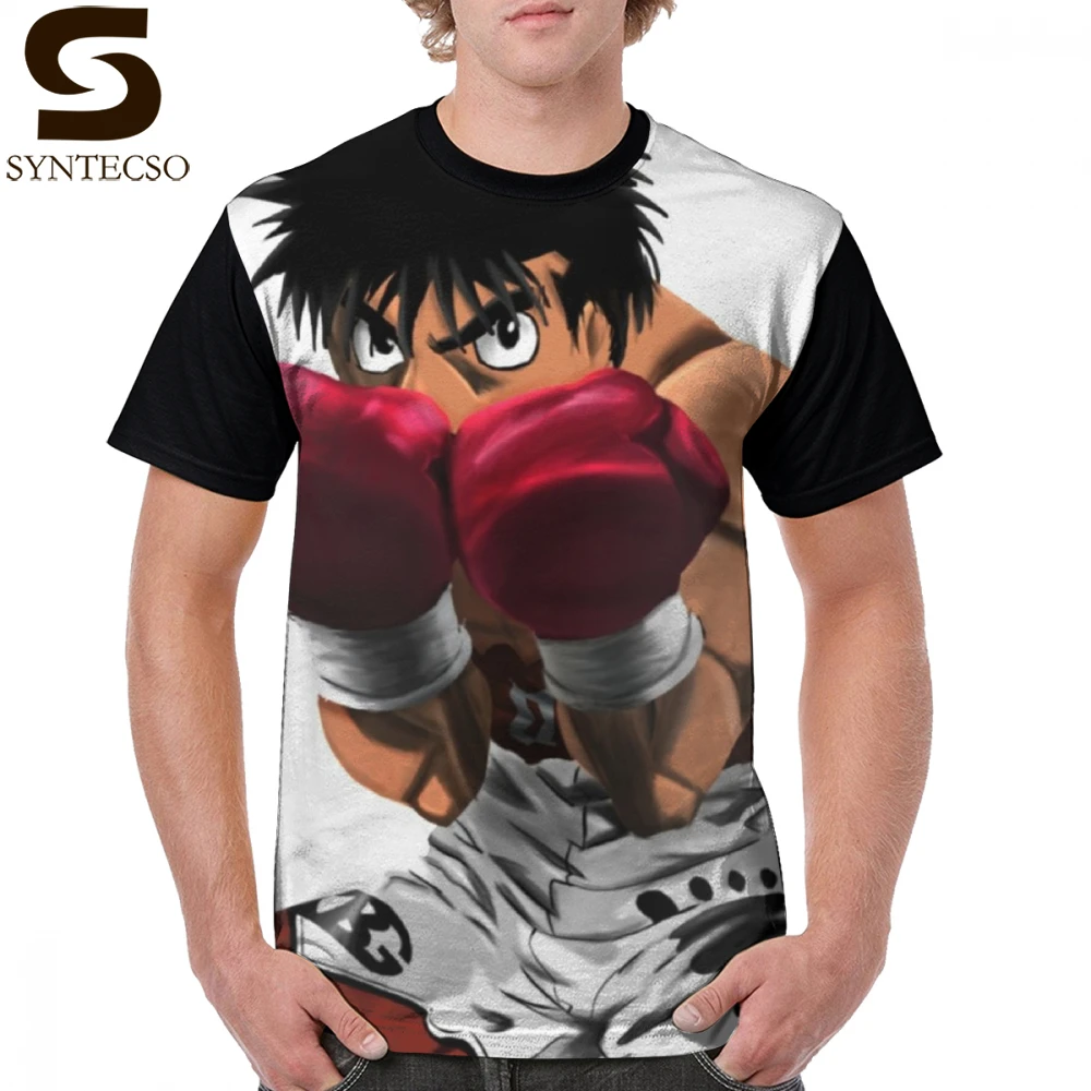 Футболка Hajime No Ippo футболка Makunouchi большая Повседневная с графическим рисунком