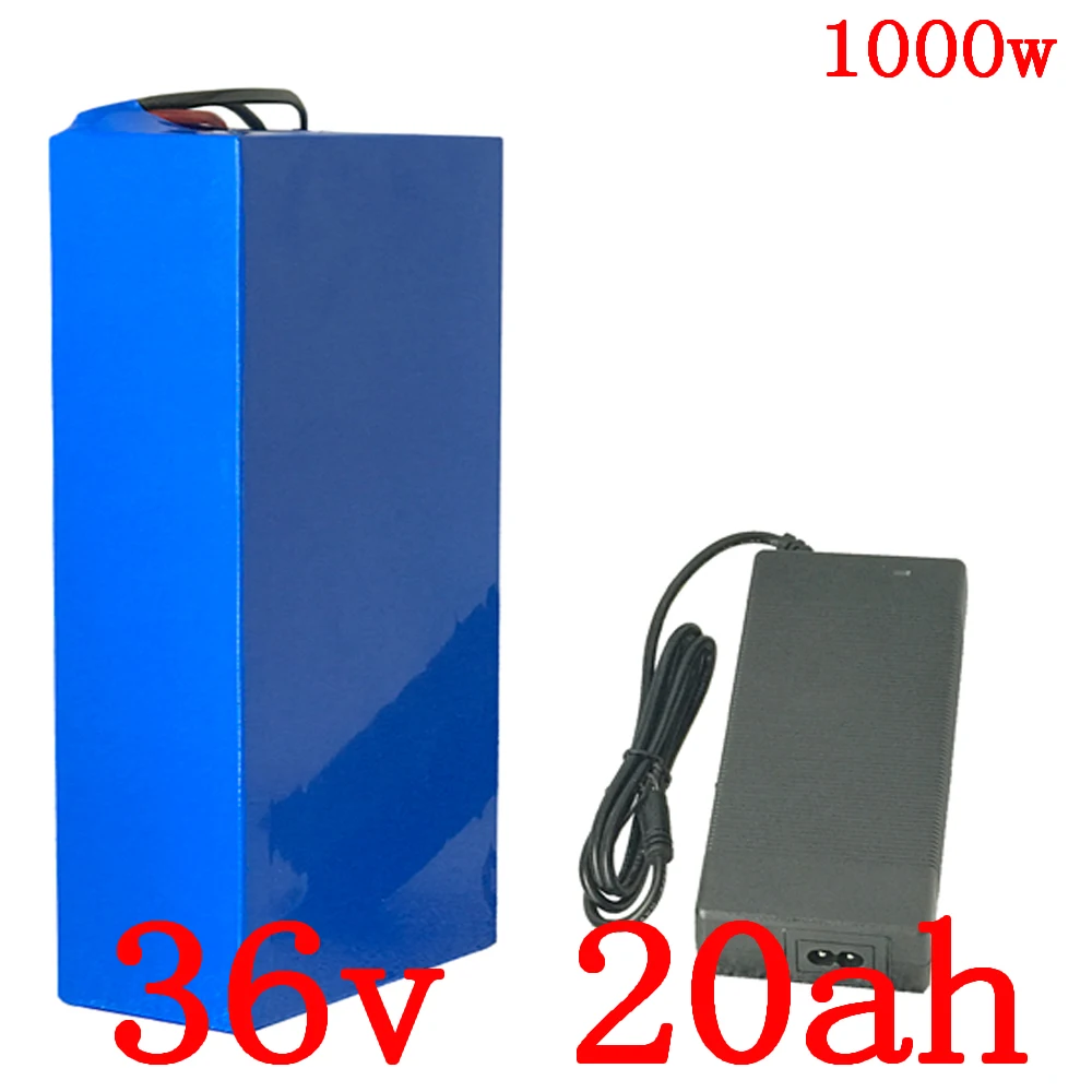 36V 500W 1000 Вт Аккумулятор для е байка 36v 20ah аккумуляторный отсек электрического