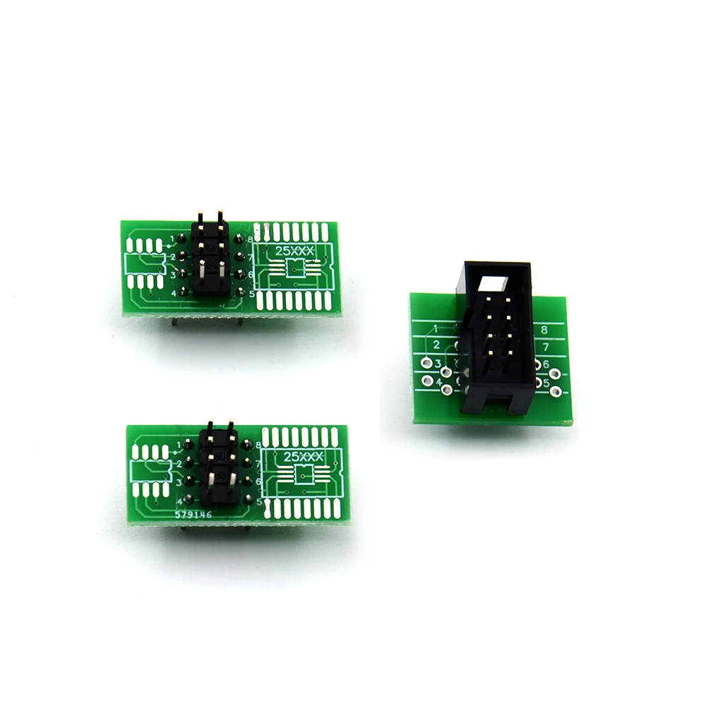 2019 Новый зажим для проверки SOIC8 SOP8 EEPROM 93CXX / 25CXX 24CXX с 2 адаптерами| |