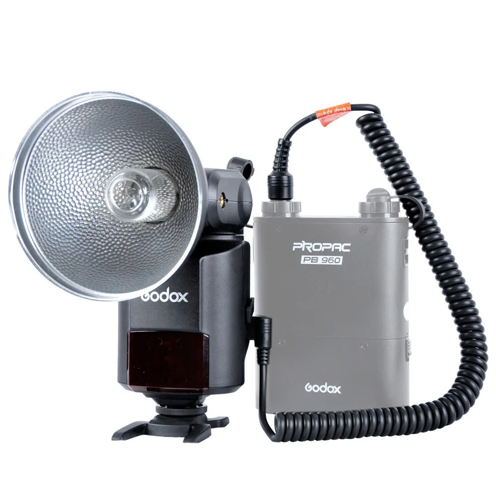 

Godox Witstro AD360 AD-360 Powerful Portable Speedlite Pro outdoor Flash Light + PB960 Power Battery Pack Kit Black Studio flash
