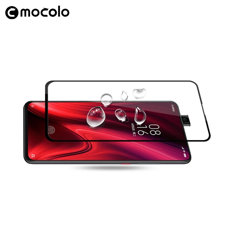 Ударопрочное закаленное стекло MOCOLO с полным покрытием и шелкографией для Xiaomi Redmi