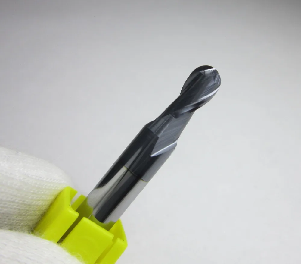 Сферическая Концевая фреза с 2 канавками из карбида вольфрама диаметр 5 мм радиус