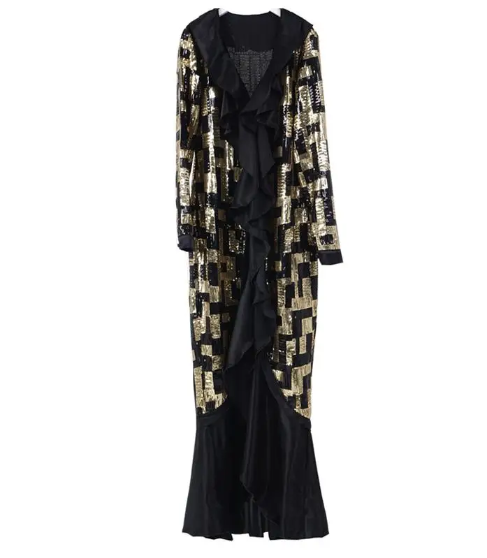 Black cardigan Открытый халат abaya Дубай с блестками кимоно кардиган мусульманское платье хиджаб Кафтан Исламская одежда Абая для женщин Рамадан Elbise Caftan - Цвет: Black cardigan