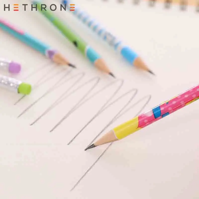 Hethrone 12 шт деревянные карандаши для животных школьников карандаш письма и