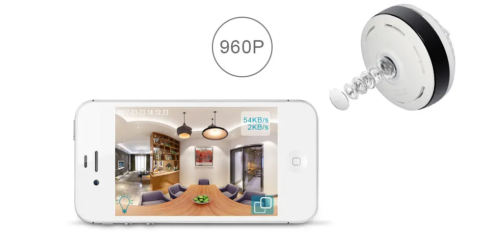 HD 960 P 1.3MP 360 градусов рыбий глаз панорамная умная лампочка LampVR IP мини ночная версия камеры для домашнего питомца безопасности наблюдения