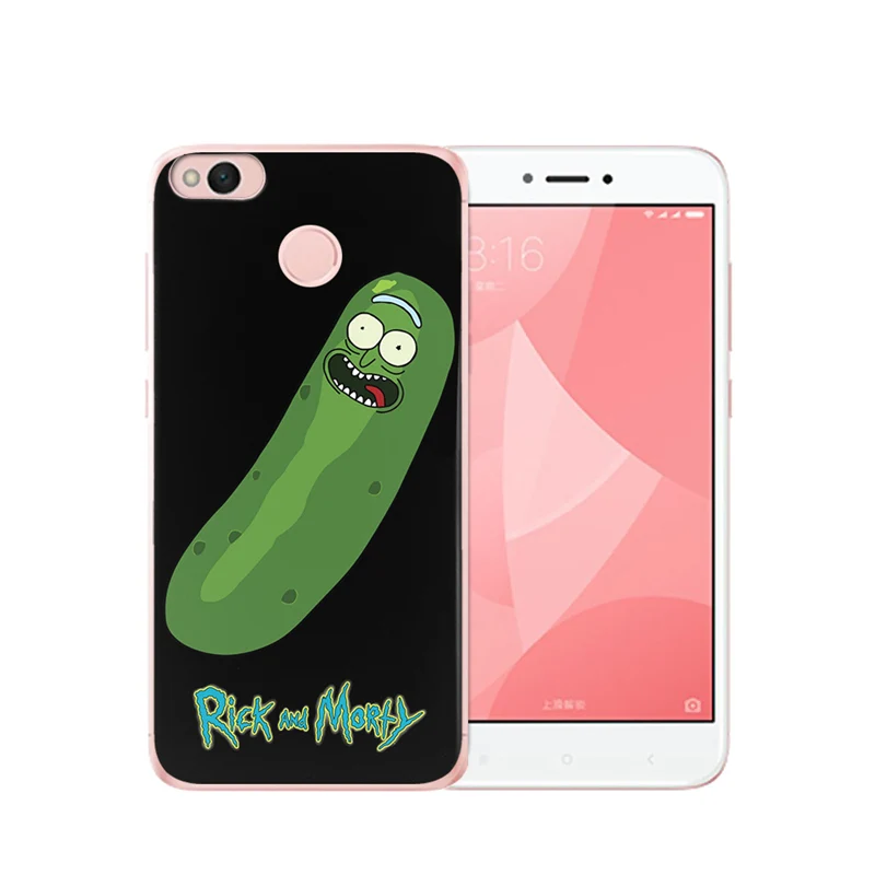 Rick And Morty Phone Case Cover For Xiaomi Redmi 3S Pro 4X 4A 5A 5 Plus Note 3 4 6 6A Mi A1 5X Luxury Soft TPU Silicone funda |