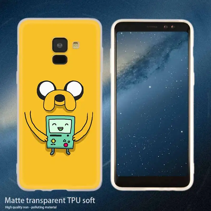 Silicone 12 Adventure Time Finn and Jake из мультфильма «Город героев»; модные для samsung Galaxy A50 A10 A20 A30 A40 A60 A70 A6 A8 плюс A7 A9 A3 A5 - Цвет: Silicone 12