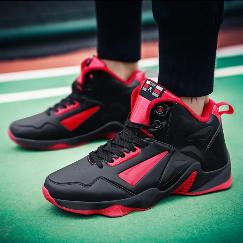 Мужская баскетбольная обувь Jordans, амортизирующие кроссовки, высокие дышащие кроссовки для легкой атлетики, баскетбольные кроссовки, кожаная женская спортивная обувь