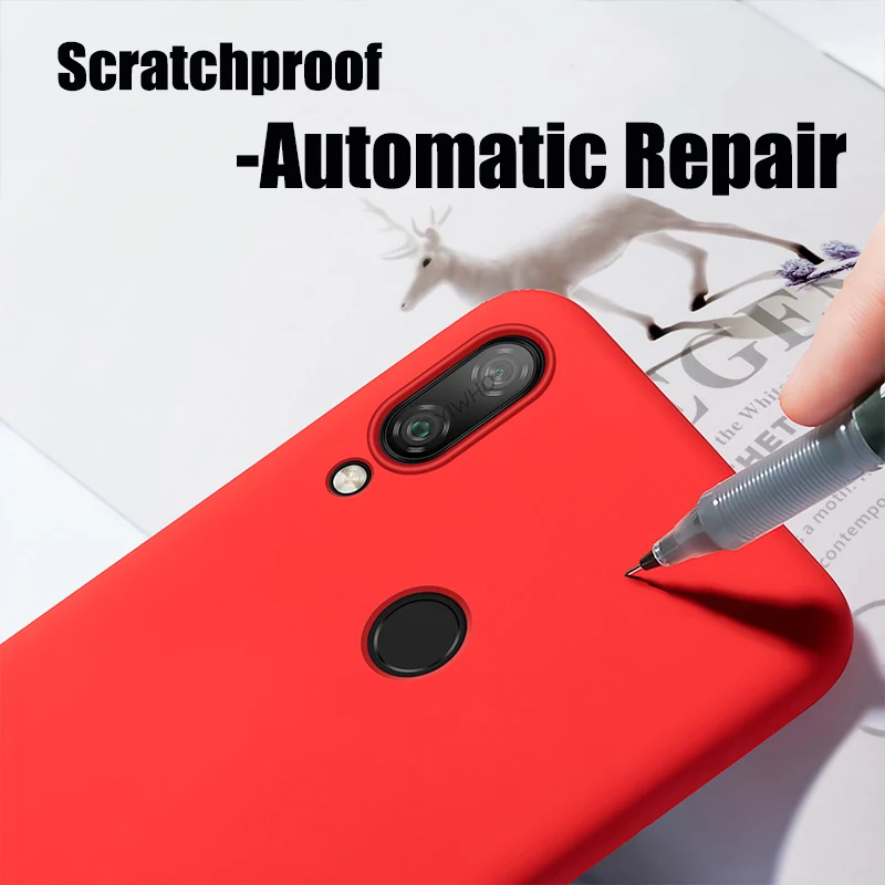 Жидкий силиконовый чехол для телефона Xiaomi Redmi Note 7 Обложка Чехлы для Xiomi Redmi 7A Xaomi Redme Note7 7 A A7 задняя оболочка