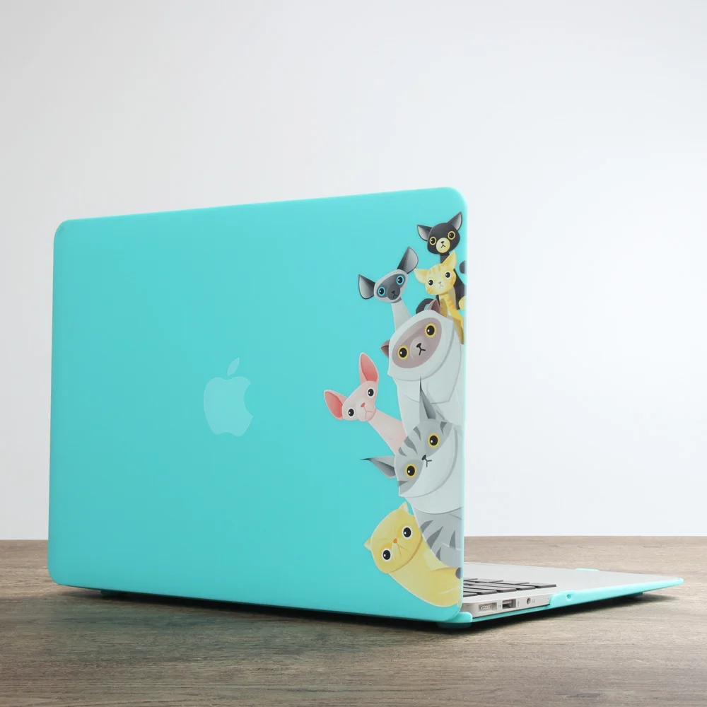 Чехол для ноутбука с рисунком перьев для MacBook Air Pro Retina 11 12 13 15 дюймов с сенсорной панелью+ чехол для клавиатуры - Цвет: DNS B5