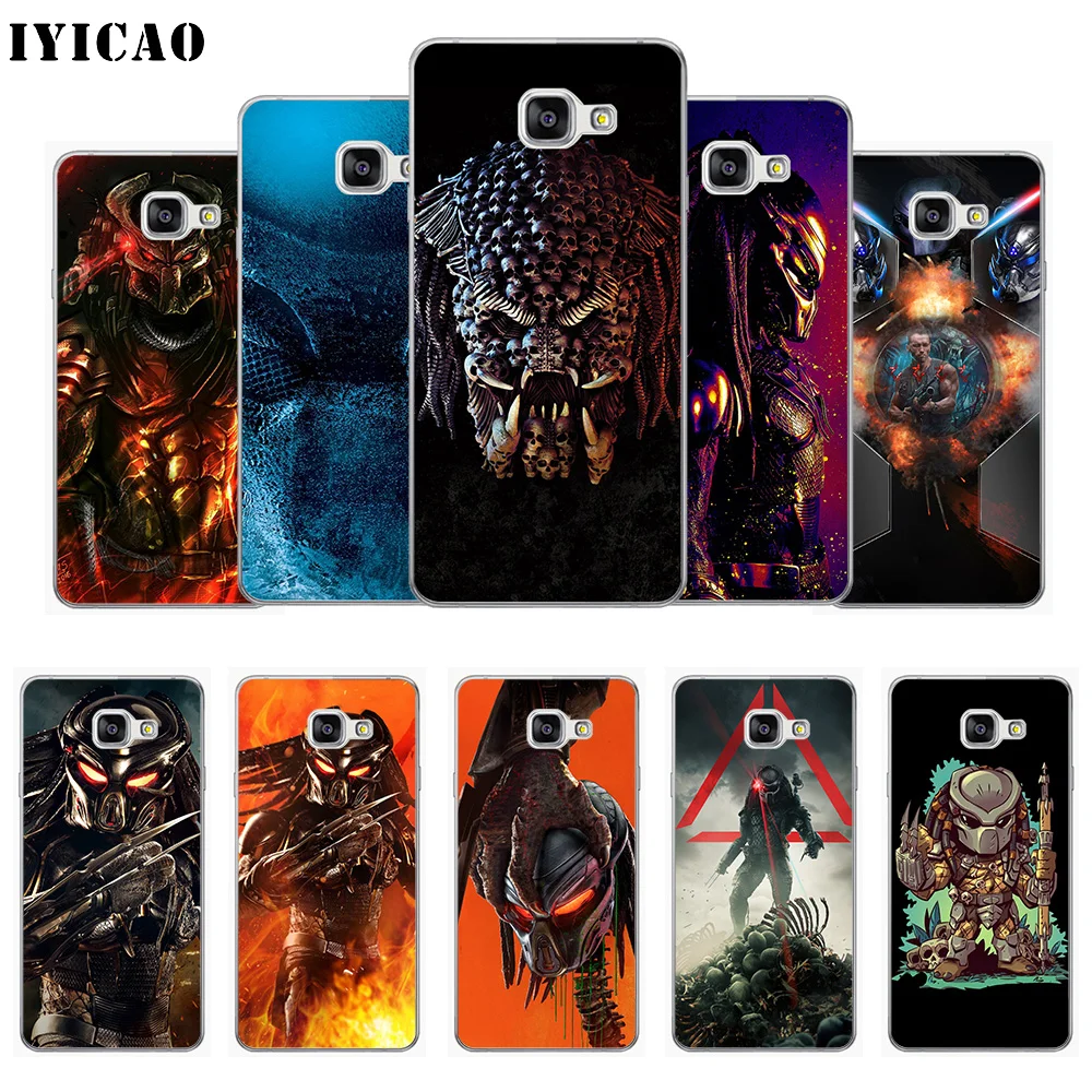 Мягкий силиконовый чехол для телефона IYICAO The Predator movie Samsung A10 A30 A40 A50 A70 M10 M20 M30 TPU |