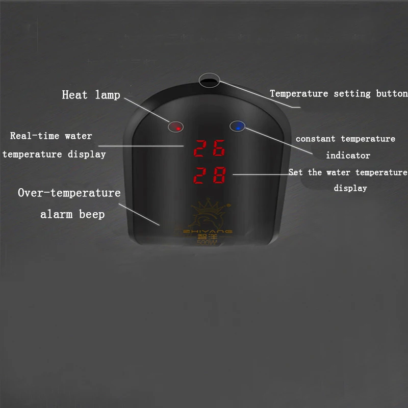 Нагреватель для аквариума 100 1000 Вт 220 240 В|electric heating rod|aquarium heaterheater fish tank |