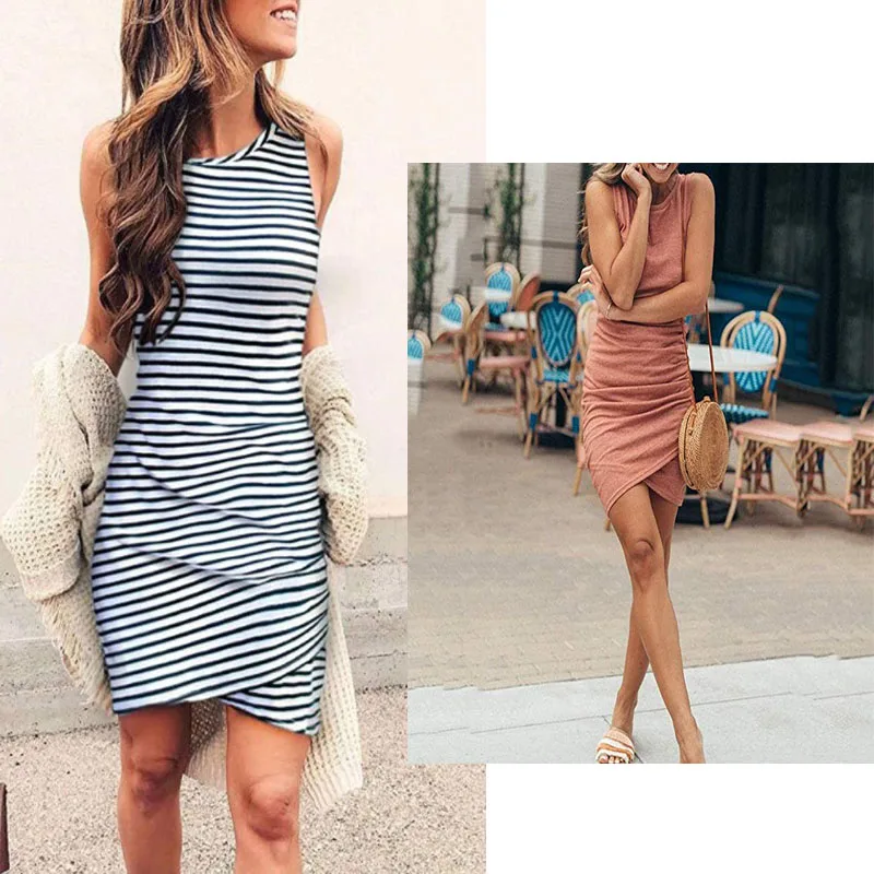 Женское облегающее мини-платье облегающая футболка с вырезом лодочкой и рюшами