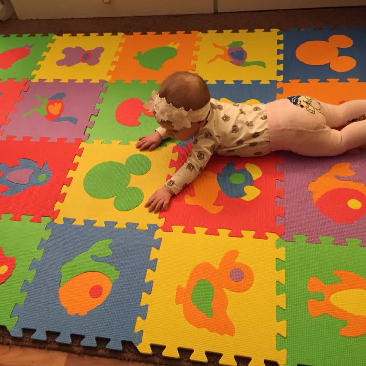 10 шт. 30*30 см детский коврик-головоломка детский игровой коврик плюшевый коврик EVA детский Поролоновый ковер мозаика коврики для игры в пол 4 стиля PX10